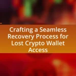 Crafting a Seamless Recovery Process for Lost Crypto Wallet Access