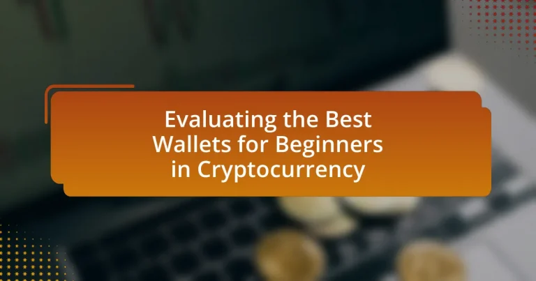 Evaluating the Best Wallets for Beginners in Cryptocurrency