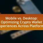 Mobile vs. Desktop: Optimizing Crypto Wallet Experiences Across Platforms