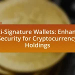 Multi-Signature Wallets: Enhancing Security for Cryptocurrency Holdings