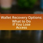 Wallet Recovery Options: What to Do If You Lose Access